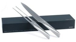 Chroma - zestaw widelec i nóż do mięs Type 301