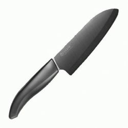 Kyocera - ceramiczny nóż Santoku Black Series