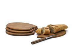 Skagerak - Zestaw 4 desek Trencher Platter