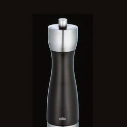 Cilio - młynek do pieprzu Milano czarny 15 cm