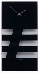 Nextime - Bold Stripes - zegar ścienny 