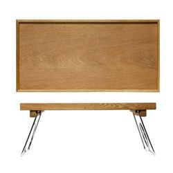 Sagaform - dębowy stolik śniadaniowy / taca  Oval oak