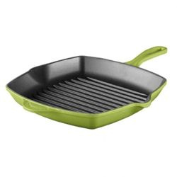 LeCreuset - Skillet - grillowa emaliowana patelnia żeliwna kiwi