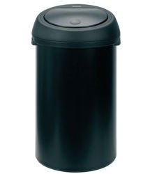 Brabantia - kosz 50 L Touch Bin - czarny matowy