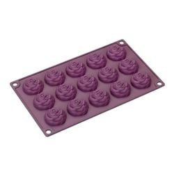 Lurch - silikonowa forma na ciasteczka 15szt. Flexi Form róże
