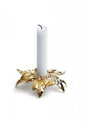 Rosendahl -  świecznik Holly Karen Blixen pozłacany 11 cm