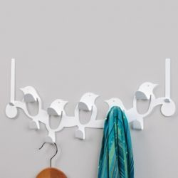 Umbra - wieszak  Birdseye biały duży