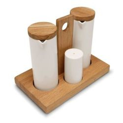Sagaform - zestaw do przypraw  Oval oak