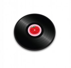 Joseph Joseph - szklana deska / podstawka Tomato Vinyl
