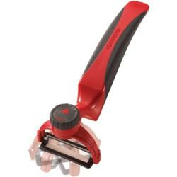 Kyocera - obieraczka z ceramicznym obrotowym ostrzem czerwona 
