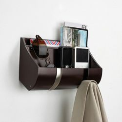Umbra - wieszak z półką Cubby - espresso