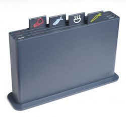Joseph Joseph - zestaw 4 desek do krojenia Index Advance grafit