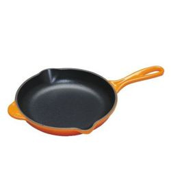 LeCreuset - Skillet - emaliowana patelnia żeliwna płomienna