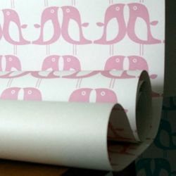 ISAK -  tapeta Penguin Plum