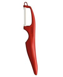 Kyocera - obieraczka pionowa z ceramicznym ostrzem czerwona 