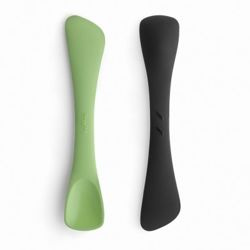 Lekue - szpatułka z łyżką DuoTools zielona