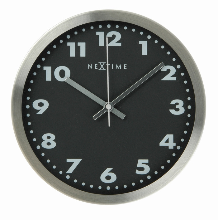 Zegar Arabic black