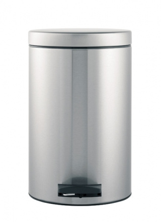 Brabantia - kosz pedałowy 3 L - stal matowa