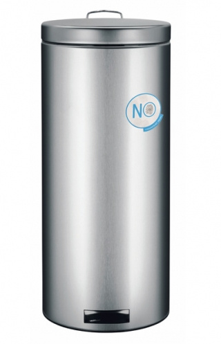 Brabantia - kosz pedałowy 20 L Slim - stal matowa FPP