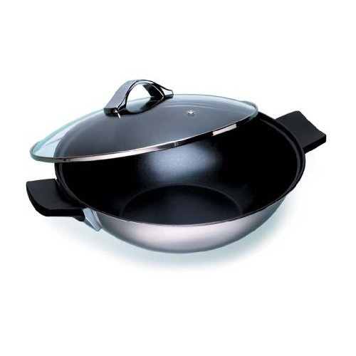 Ken Hom - wok z pokrywą  32 cm Canton