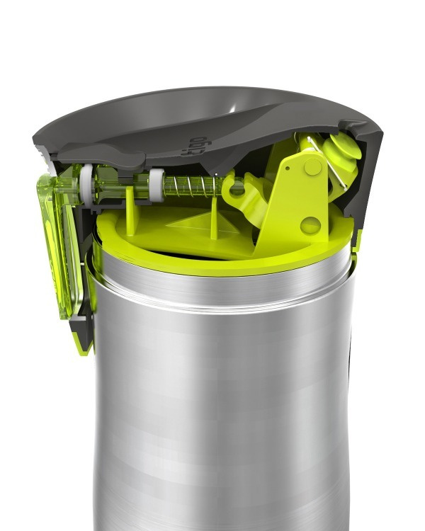 Contigo  - Kubek termiczny 470ml stalowy różowy