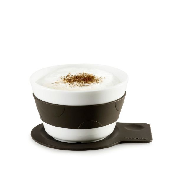 Blomus - filiżanka do cappuccino z podstawką Desa