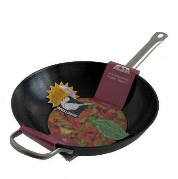 Ilsa - wok żeliwny z ceramiczną powłoką Professional 30 cm
