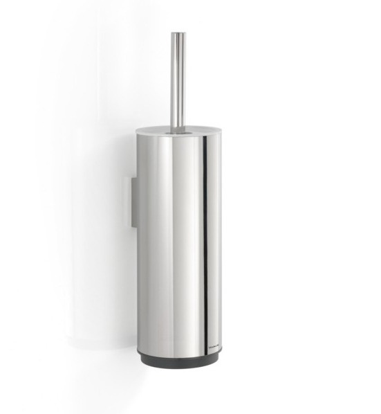 Blomus - szczotka do WC Sento montowana na ścianie polerowana