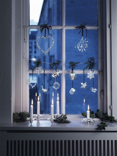 Rosendahl -  ozdoba Mistletoe Heart Karen Blixen serce posrebrzane 