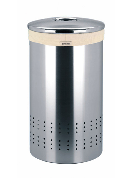 Brabantia - kosz na pranie 50 L - stal błyszcząca