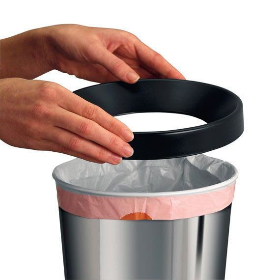 Brabantia - stożkowy kosz na papier 5 L  - stal błyszcząca