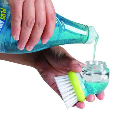 Chef'n - szczotka z dozownikiem  Clean Genuity