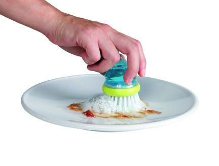 Chef'n - szczotka z dozownikiem  Clean Genuity