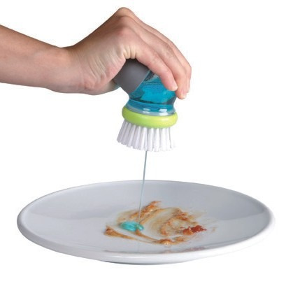Chef'n - szczotka z dozownikiem  Clean Genuity