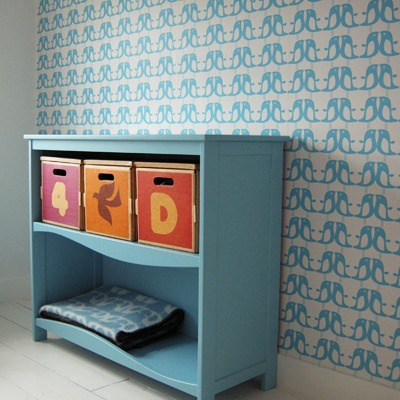 ISAK -  tapeta Penguin Turquoise