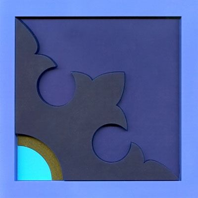 Images d'Orient - podstawka Zafat Bluebird - 18 cm x 18 cm