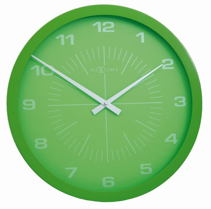 Nextime - zegar Zaza green