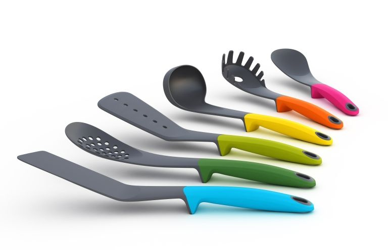 Joseph Joseph - zestaw narzędzi kuchennych  Elevate Multicolor ze stojakiem
