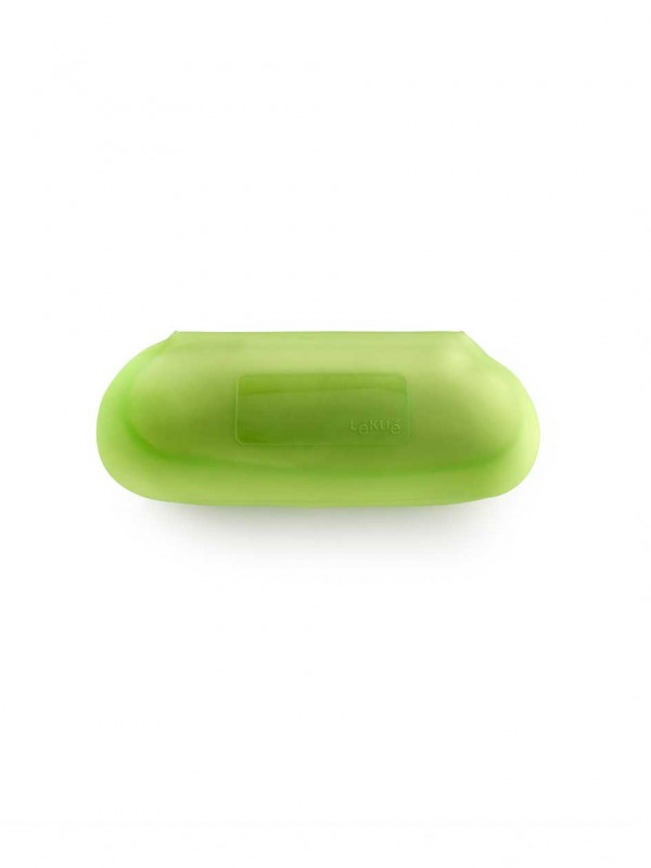 Lekue - etui na kanapkę 10 cm  zielone