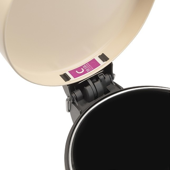 Brabantia - kosz pedałowy 12 L - kremowy