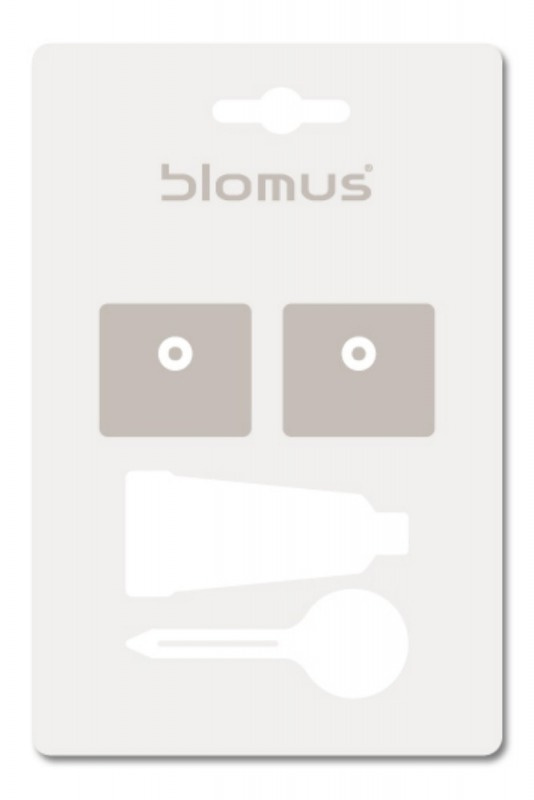 Blomus - zestaw "nigdy więcej wiercenia"  3 x 3,5 cm