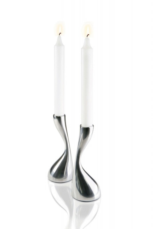 Nuance - zestaw dwóch świeczników 16 cm