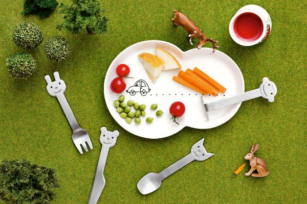 Gense - zestaw sztućców dla dzieci Animal Friends