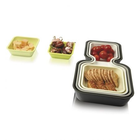 Vacu Vin - zestaw Serve&Stack