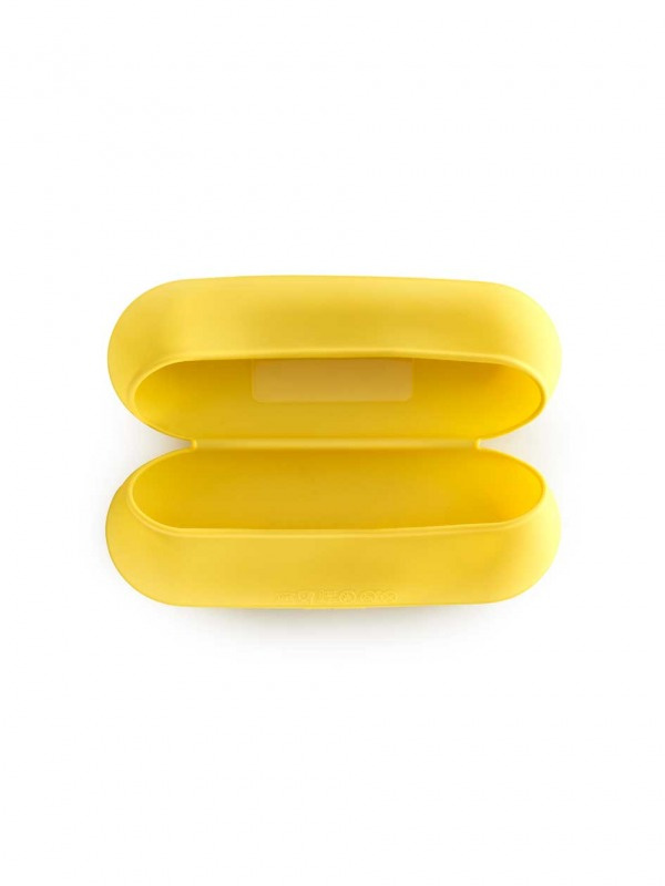 Lekue - etui na kanapkę 10 cm żółte