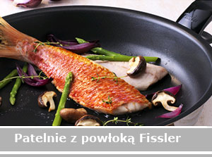 Patelnie z powłoką nieprzywieralna Fissler