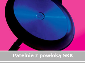 Patelnie z powłoką nieprzywieralna SKK