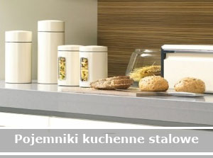 pojemniki kuchenne metalowe