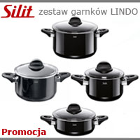 zestaw garnków Silit Lindo - promocja - zdrowe gotowanie przez lata