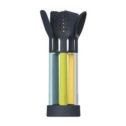 Joseph Joseph - Zestaw 5 narzędzi na stojaku,Elevate Silicon